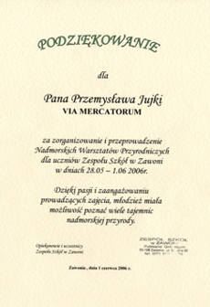 ﻿Podziękowania Zawonia