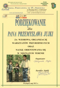 Podziękowania Przemyśl