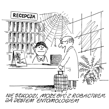 Rysunek Zbigniewa Jujki Rysunek Zbigniewa Jujki